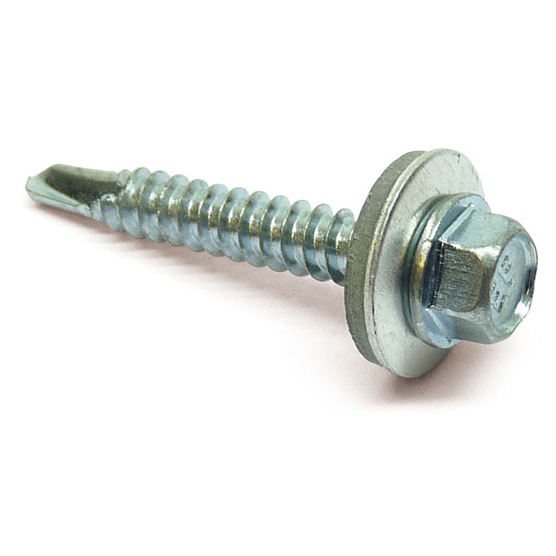 Stainless Steel Hex Self Drill Screws C W Washer For Steel Mm