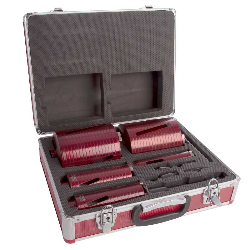 Diamond Core Drill Premium Core Kits - Midfix